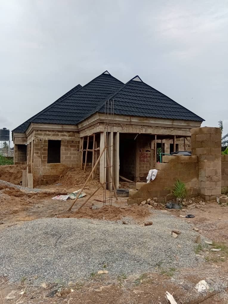 Newly completed roofing project at Oluyole, ibadan